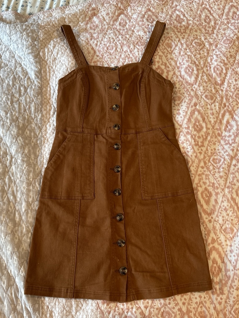 Altar’s State Corduroy Overall Dress,